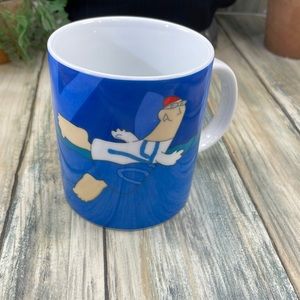 ⭐️Olympics 2004 Athens Efsimon collection swimming mug. EUC